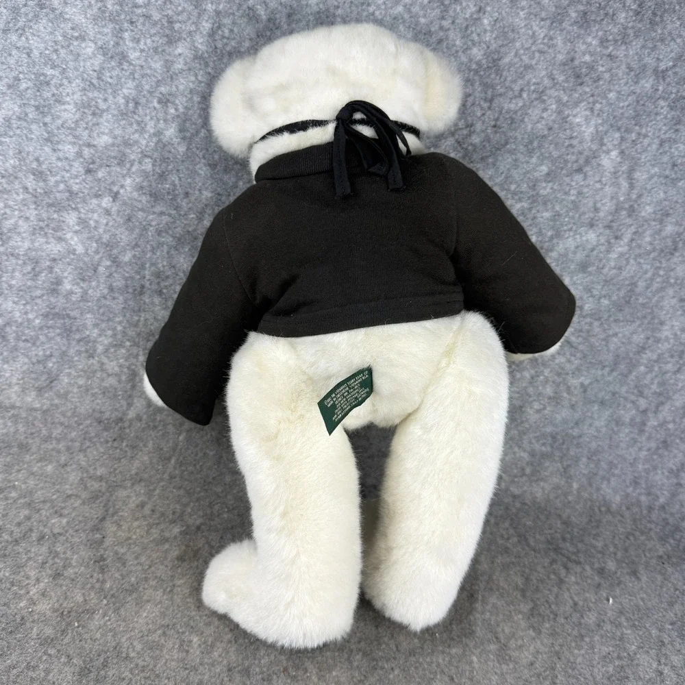 Vermont Teddy Bear Company Love Bandit Jointed Poseable Plush Valentine Mask 16